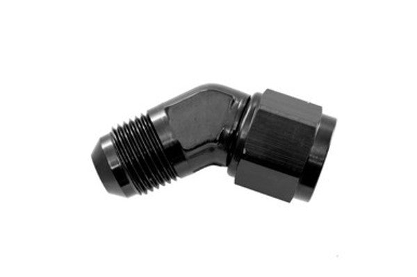 4AN Male to 4AN Female 45Deg Black - 824504042