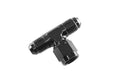 12AN Tee with Female Swivel on Branch Black - 827122