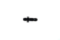 16AN STR Male Bulkhead Black