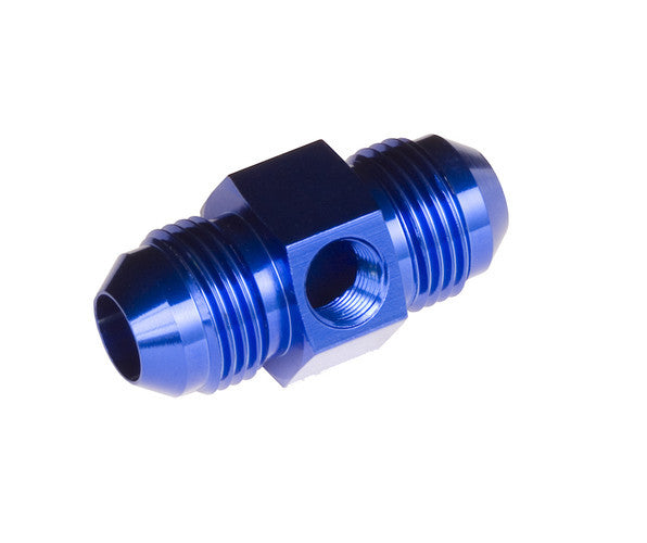 6AN Male to 6AN Male 1/8in NPT in Hex Blue - 9190061
