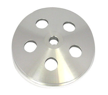Polished Aluminum GM 1V Power Steering Pulley - R8848POL