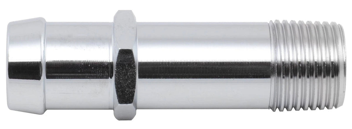 Steel Water Pump Fitting 1/2In NTP to 3/4In Barb - R9514
