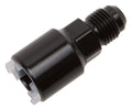 Push-On EFI Fitting #6 to 3/8in Hard Tube Black - 640853