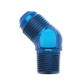 Adapter Fitting 6an Male to 3/8 NPT 45 Deg - 662390