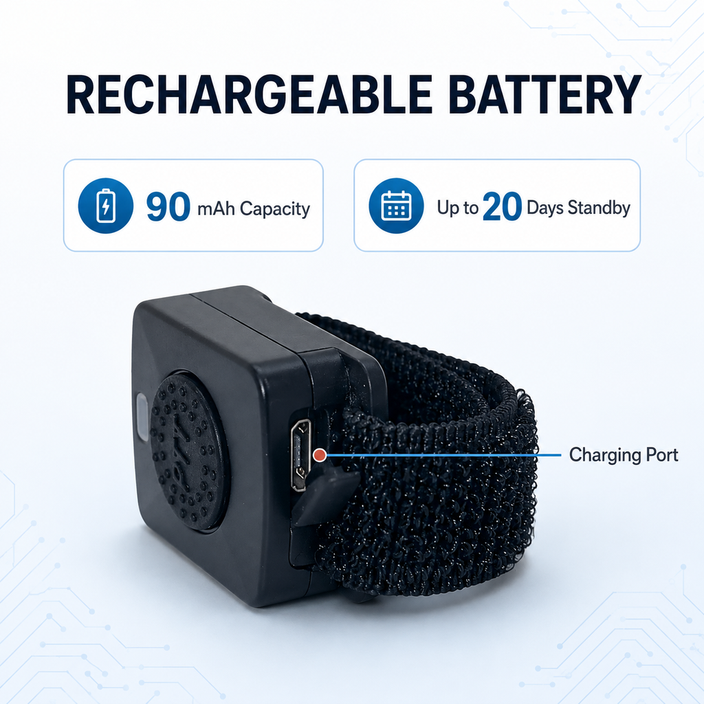 RUYAGE PTT-Z Bluetooth PTT Button for Zello