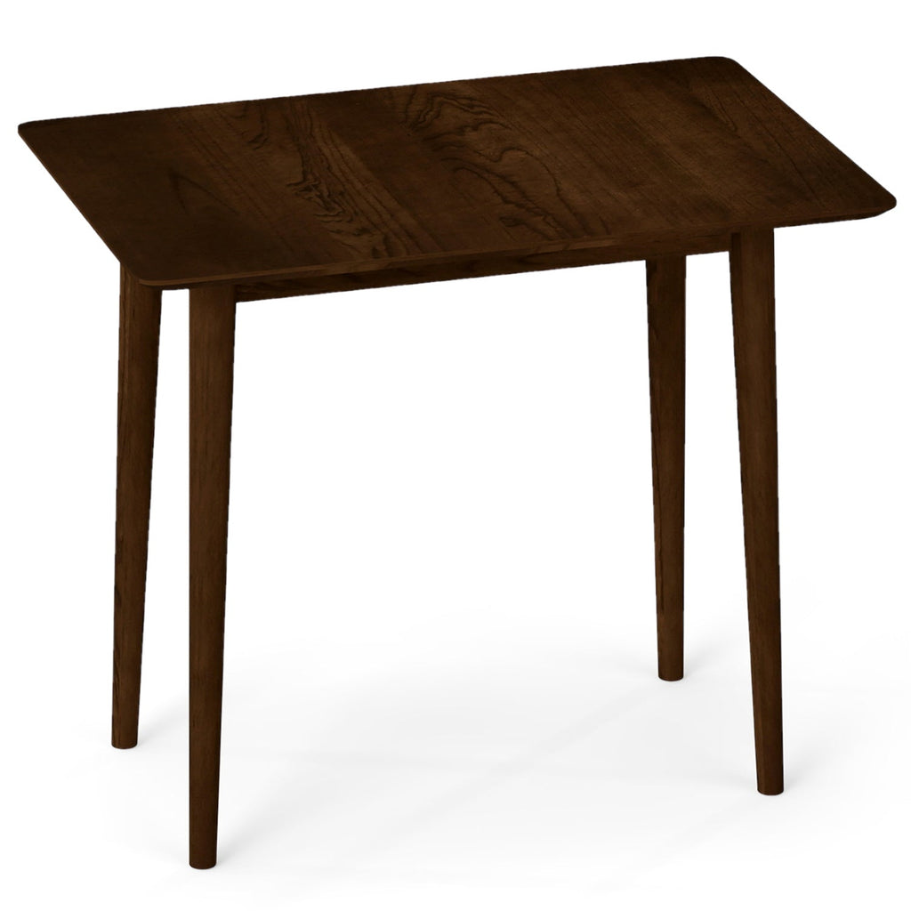 Rectangular Wooden Dining Table for 2-4 34 Inch Farmhouse Solid Wood Kitchen Table