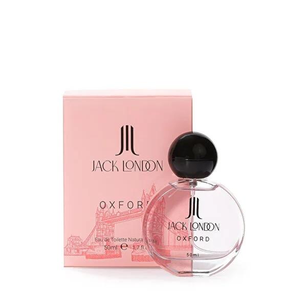 Jack London Oxford EDT - 50ml Women's Floral Woody Fragrance: Fresh Citrus, Jasmine & Vanilla - Perfect Everyday Sophisticated Perfume