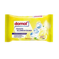 Domol Wet Wipes for Surface Cleaning - 50 Count, Lemon Scented, Eco-Friendly Multi-Purpose Cleaning Wipes