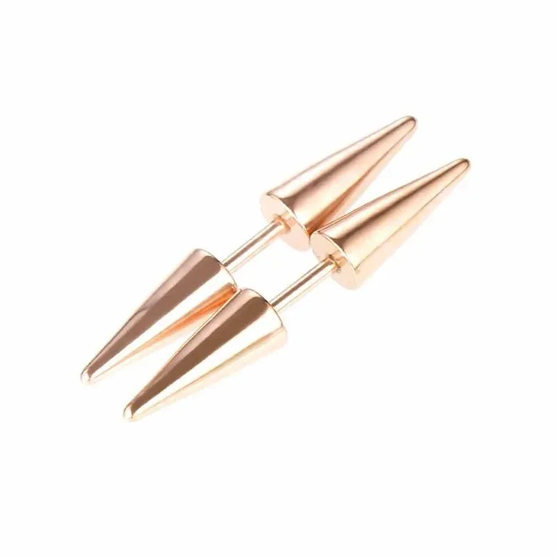 1Pair Fashion 316L Stainless Steel Spike Stud Earrings for Women Men, Classic Cartilage Tragus Helix Earring Piercing Jewelry