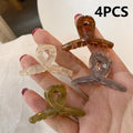 New 4PCS Hair Clip Small Hairpins for A Woman Ladies Hair Clip Barrette Girl Buckle for Hair Claw Accessories JZ060