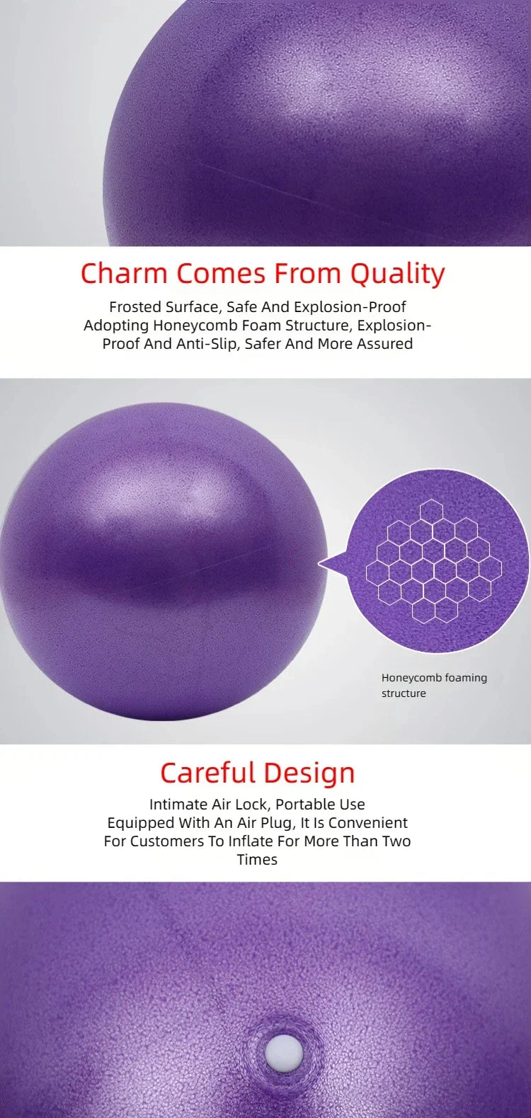 25cm Mini Yoga Pilates Core Balance Ball