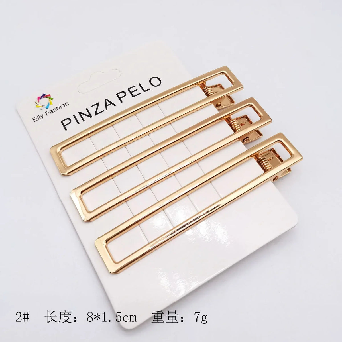 3Pcs/set Korean Metal Hairpins for Women Simple Hollow Out Bangs Side Clips Gold Color Hairgrip Broken Hair Accessories Headwear