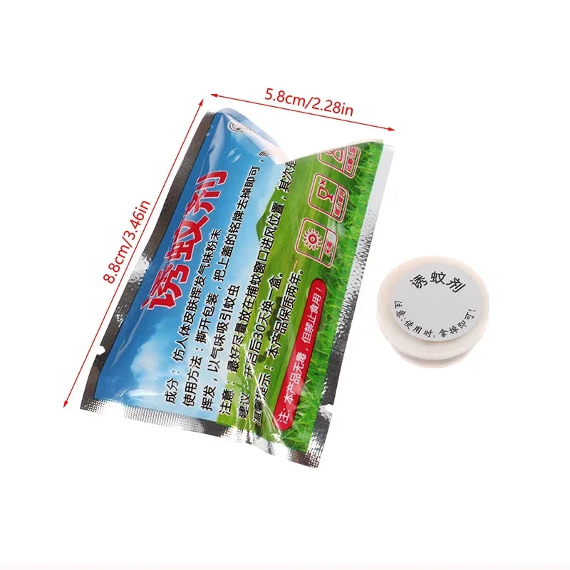 Mosquito Attractant Refill Set | 5-Pack Lure Agent for Mosquito Trap Lamps