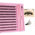 DIY Lash Extension Kit 200pcs Lash Clusters With Bond Lashes Kit Cluster Lashes D Curling False Eyelash Clusters With Tweezers
