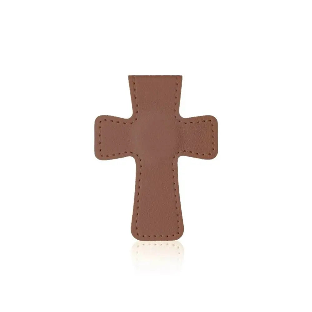 Cross Leather Magnetic Bookmark, Bookmark Page Marker Colorful Religious Cross Bookmark, Suitable for Students, Teachers, Book Lovers, Reading Supplies