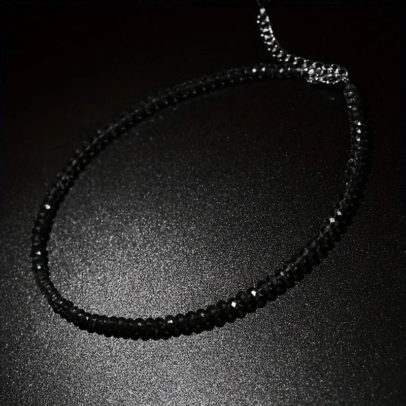 Sparkling Classic Noble Multi-color Artificial Crystal Necklace Neck Jewelry For Birthday Valentine's Day Lovers Gifts