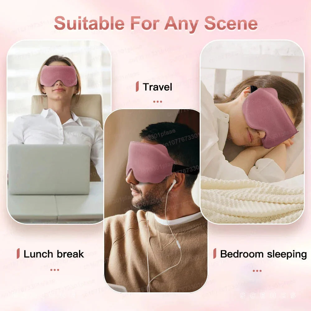 😴 3D Memory Foam Sleep Mask