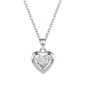Eternal Heart Love Necklace Women's High End Stainless Steel Clavicle Chain Accessories Jewelry Valentine's Day Gift