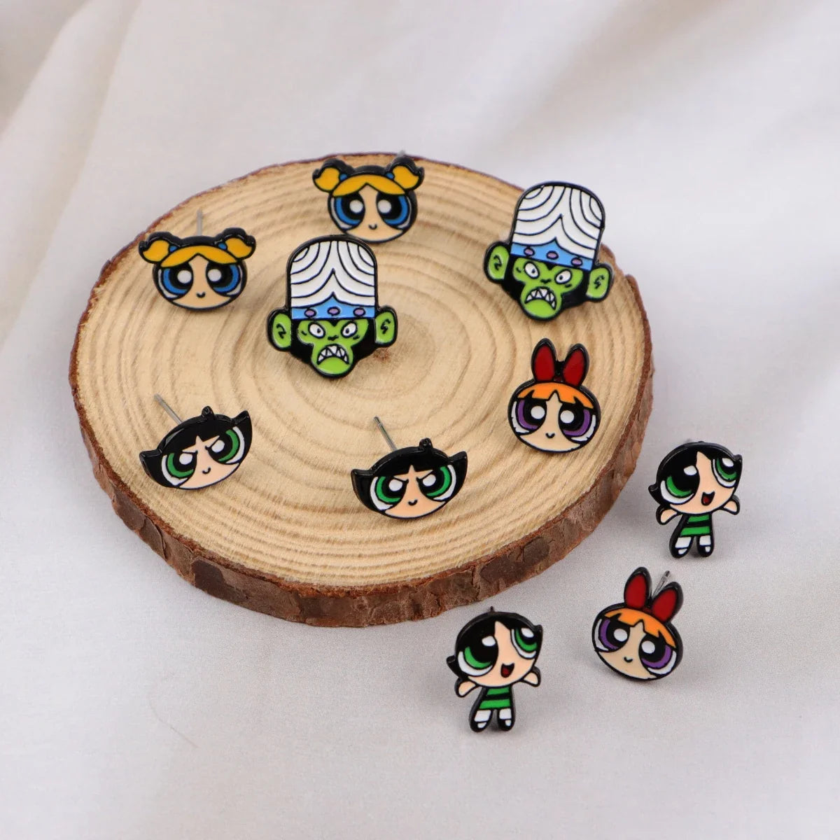 Cute Animal Stud Earrings for Women | Stainless Steel Pierced Jewelry