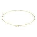 316L Stainless Steel Heart Round Adjustable Collar Women's Necklace Simple Open Neck Metal Jewellery Accessories: VL534 VL535