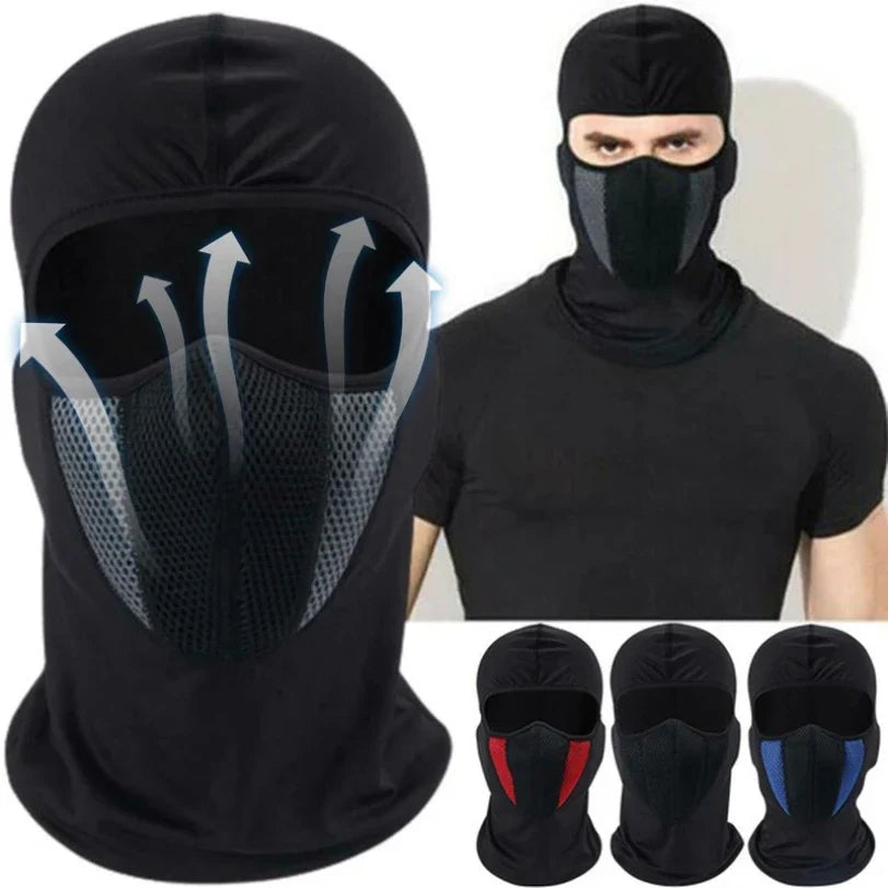 Full Face Motorcycle Balaclava Mask Hat | Windproof Dustproof Cycling Scarf
