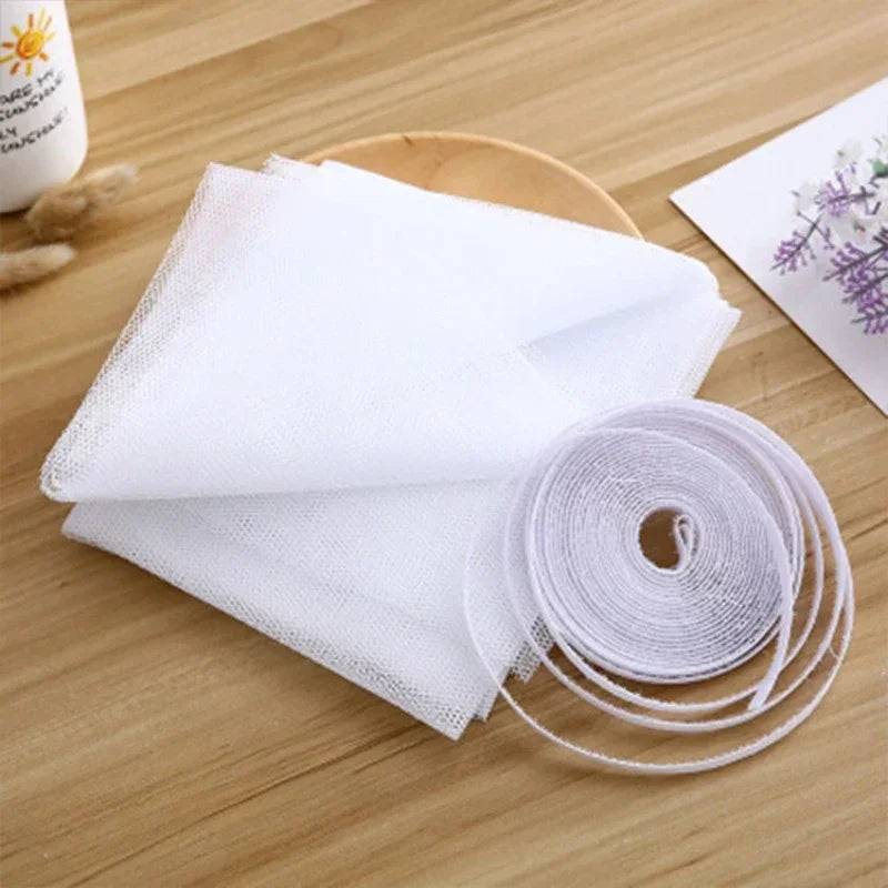 DIY Mosquito Net for Bed Canopy Window Home Insect Mesh Curtain Door Protector | Anti Bug Screen