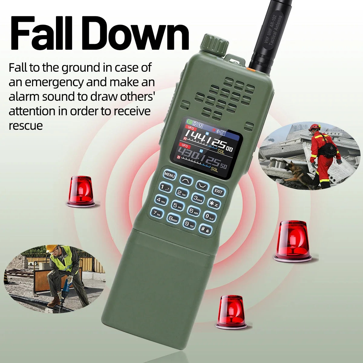 BAOFENG AR-152 PRO 10W GPS Bluetooth Programming