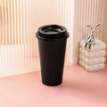 Durable Shatterproof Coffee Mug with Spill-Proof PP Lid | Travel Bottle