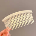1Pcs Colorful Plastic Side Hair Twist Combs French Twist Comb Women Fine Hair Clips Hairs Styling Accessories 7 Colors