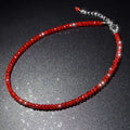 Sparkling Classic Noble Multi-color Artificial Crystal Necklace Neck Jewelry For Birthday Valentine's Day Lovers Gifts