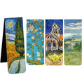 2.5Inch 4PCS Bookmarks with Magnet Book Markers Page Clip for Students Teachers School Home Office Reading Supplies