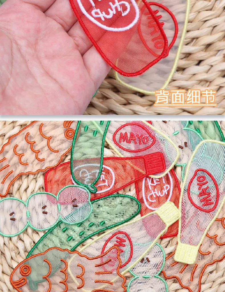 The New Korean-Style Organza Bookmarks from the Fruit and Vegetable Series Are Highly Stylish and Creative Reading Markers