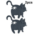 2pcs 3D Cat Butt Bread Bag Clip | Novelty Kitchen Gadget for Sealing Snack Bags