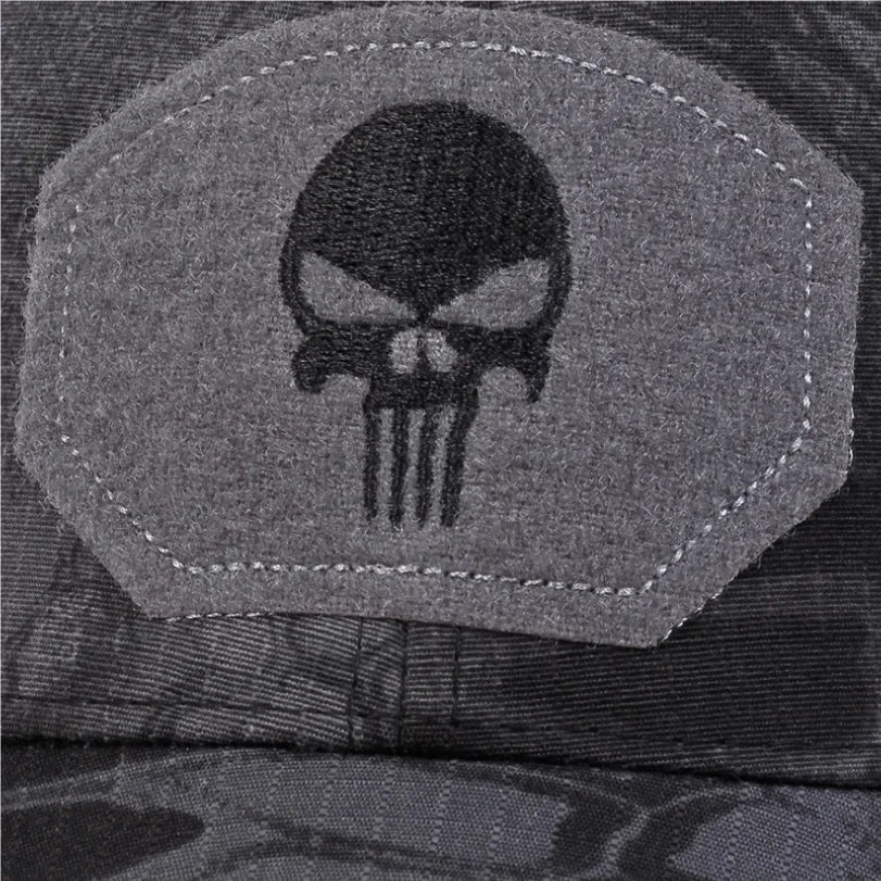 Unisex Skull Baseball Cap | Breathable Mesh Snapback for Outdoor Adventures