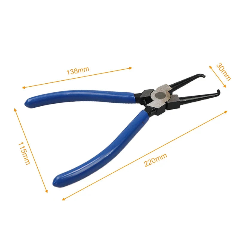 Heavy Duty Joint Clamping Pliers | Fuel Pipe Buckle Removal Tool for Car Maintenance