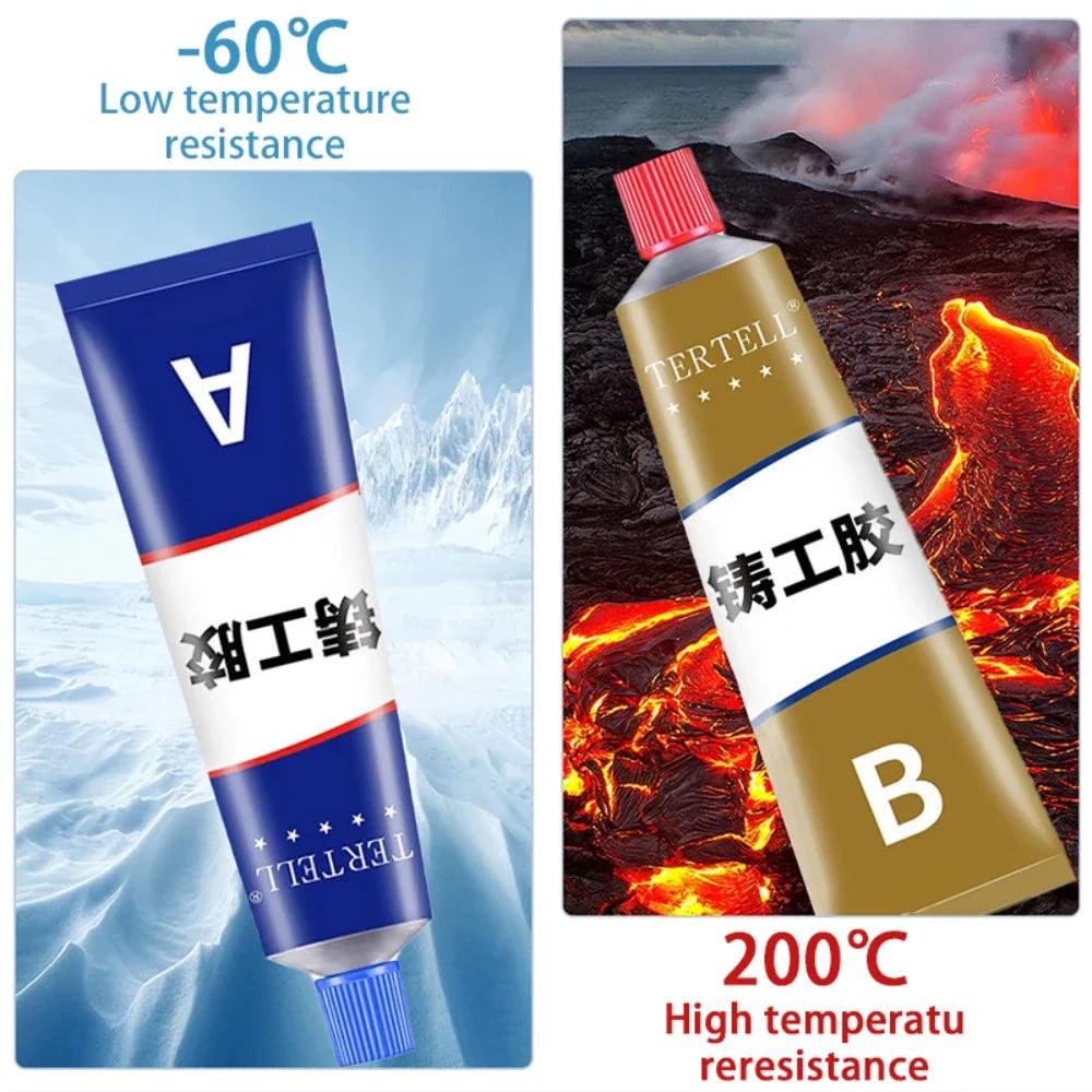 Cold Welding Glue Metal Repair | High-Strength AB Epoxy Adhesive for Casting