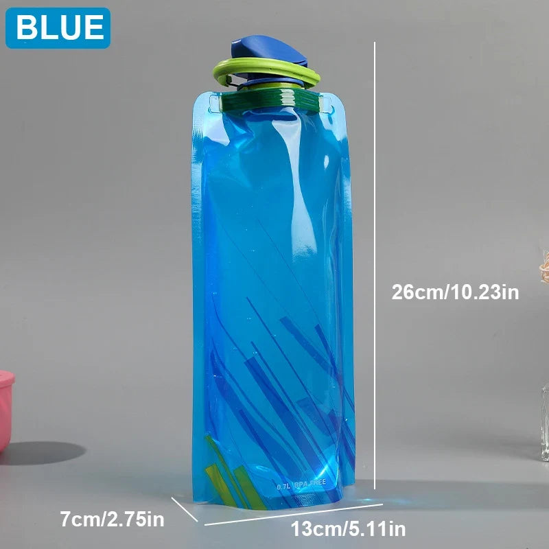 Foldable Outdoor Cycling Water Bottle | Portable Sports Water Cup