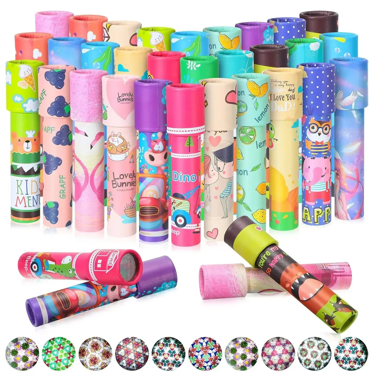Kaleidoscope Toy for Kids | Rotating Colorful Learning Toy