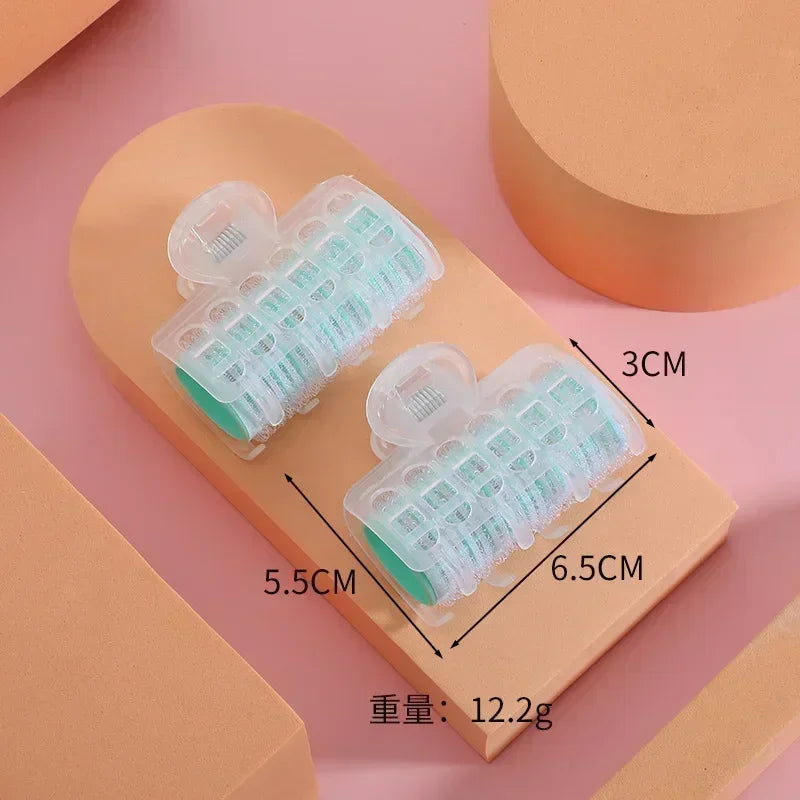 3pcs/pack Air Bangs Curling Roller Hair Rollers Bang Roll Curler Plastic Self-adhesive Hair Curling Hairdressing Tools