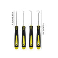 4 Pieces Long Pick & Hook Set Gasket Puller Pick Tools for Removing Car Auto Oil Seal O-Ring Seal Tools