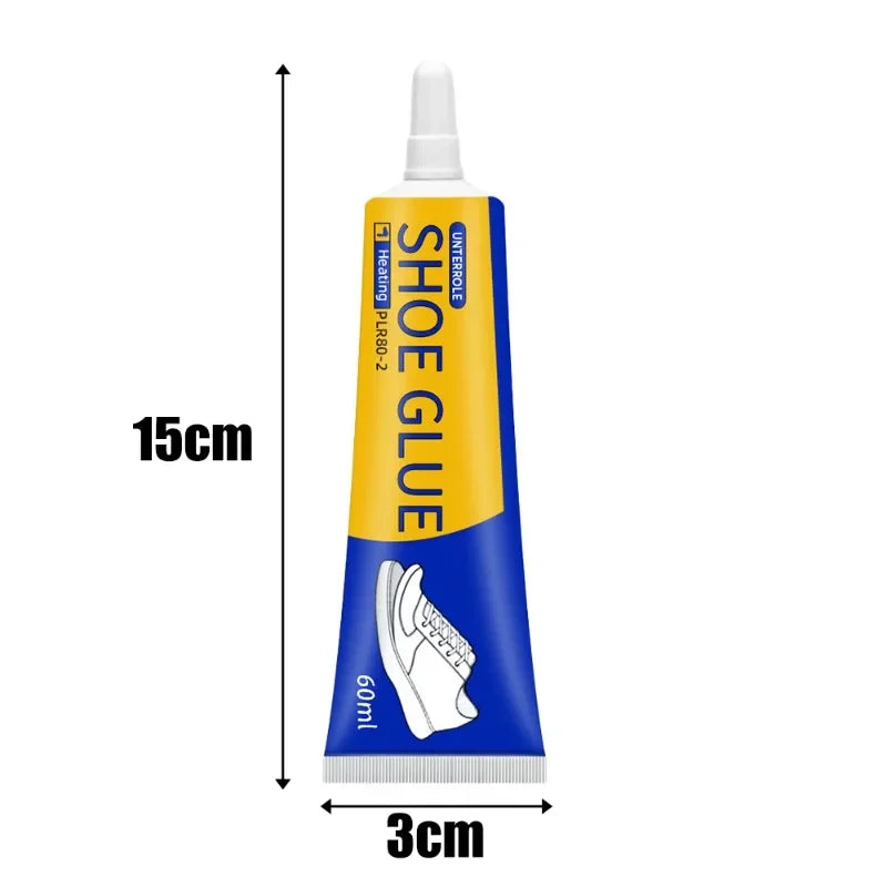 Strong Shoe Repair Adhesive | Waterproof Shoemaker Glue for Leather Rubber and Plastic