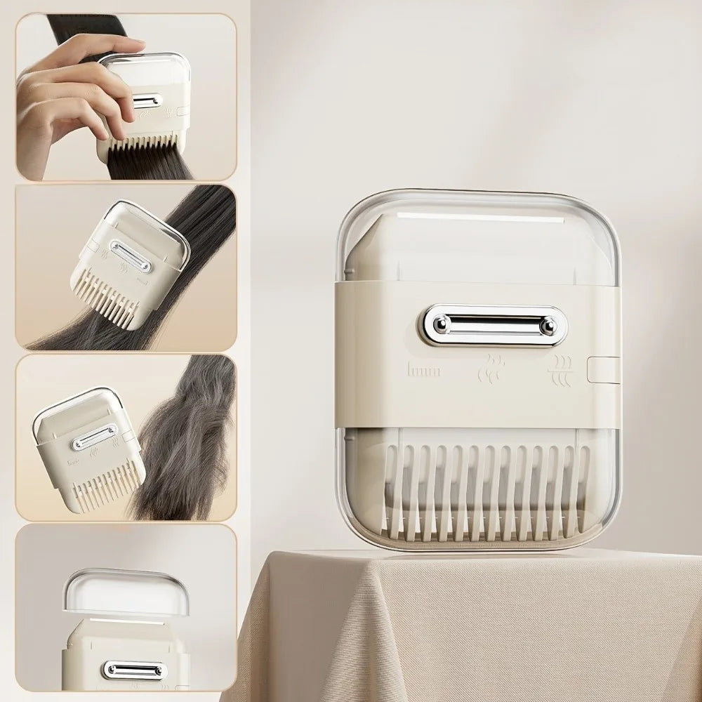 Double-Headed Manual Hair Cutting Tool 6-in-1 Trimmer Comb Bang Thinning Remover Salon Styling Supply