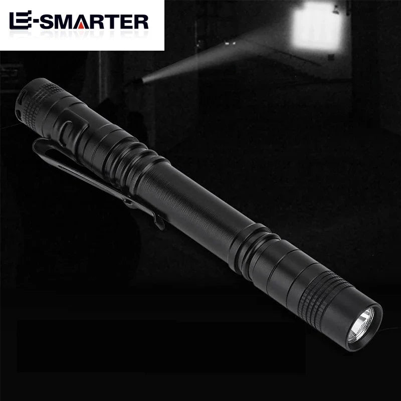 ESMARTER Mini Pen Flashlight | LED Pocket Torch for Work, Camping, and Emergencies