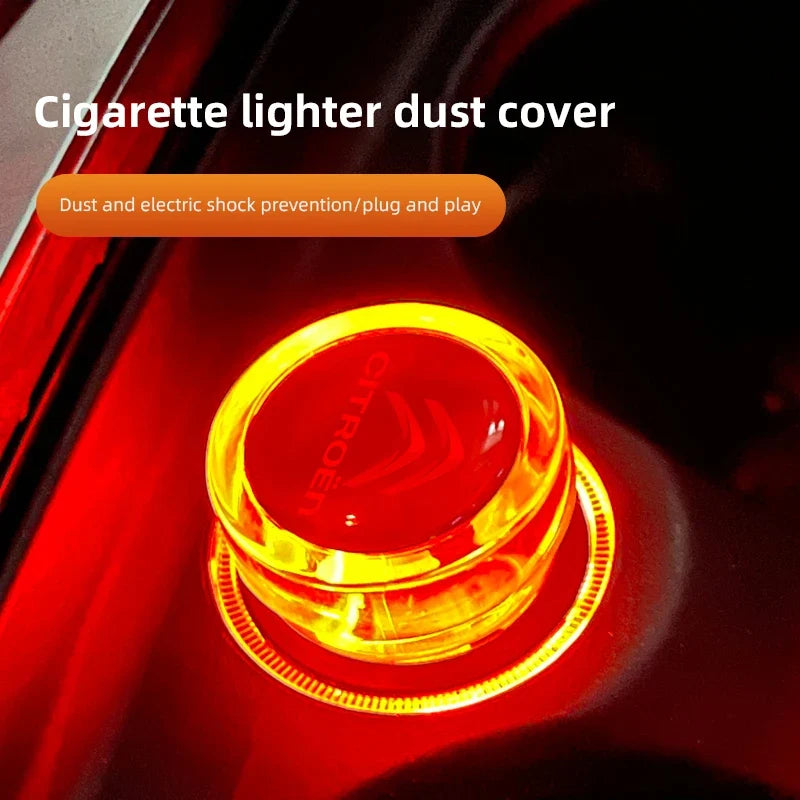 Citroen Cigarette Lighter Dust Cover | Dust Proof Plug for Citroen C1 C2 C3 C4 C5 C6 C8 DS3 Xsara Saxo