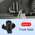 for Tesla Model 3 Trunk Grocery Bag Hook Car Pendant Accessories Luggage Compartment Glove Hanger Holder Trunk Organizer Hook