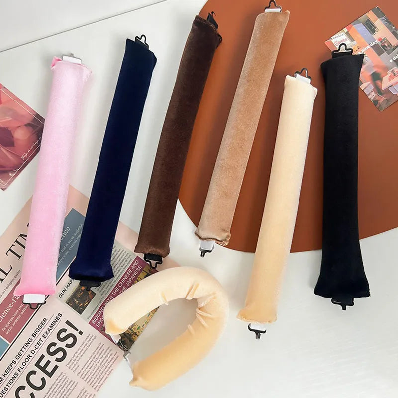 Heatless Hair Curlers Curling Rod Headband No Heat Lazy Curls with Hook Hair Rollers Sleeping Soft Flexi Rod Hair Tools ZXFAJ01
