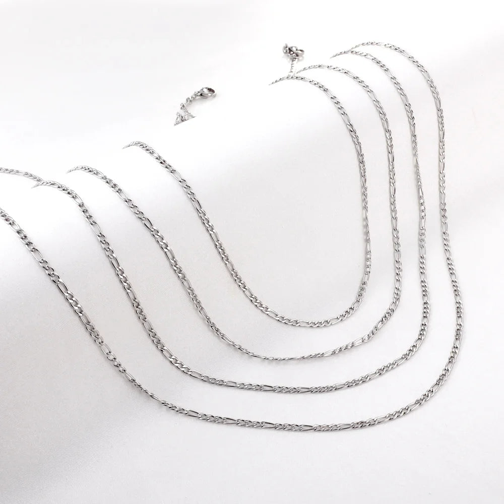 ASONSTEEL Stainless Steel Cuban Link Chain Necklace | Gold Unisex Trendy Jewelry