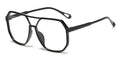 Trendy Polygonal Punk Sunglasses Oversized Advanced Sense One Piece Large Frame Glasses Steampunk Eyewear UV400