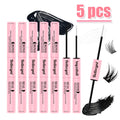 10ml Cluster Lash Glue Waterproof Sweatproof Black Eyelash Adhesive Quick-Dry Clusters Hold up to 72 Hours