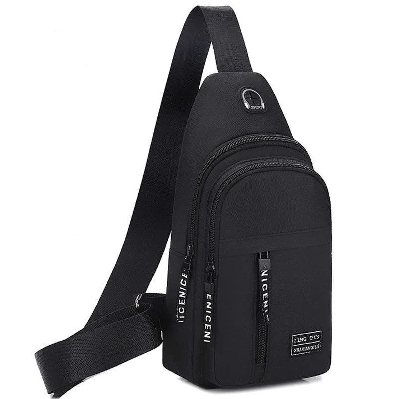 Men Shoulder Chest Bag | Travel Crossbody Sling Pack